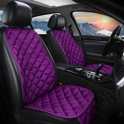 Universal Winter Warm Car Seat Cover Protector Set – 3-Piece Rear Seat Cushion Auto Interior Protection for Cars, SUVs & Vans