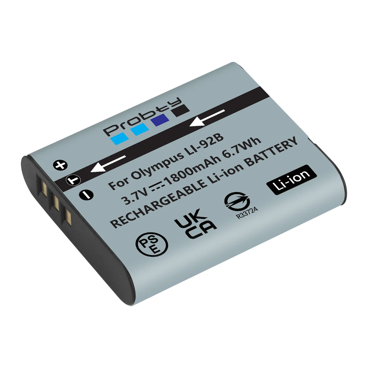 Li-90B / Li-92B Battery & Charger for Olympus Tough TG Series & SP-100 Cameras