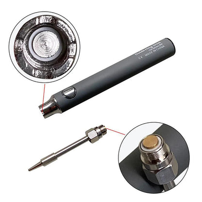 Portable 5V Micro USB Wireless Soldering Iron Pen, Battery-Operated Electric Welding Tool
