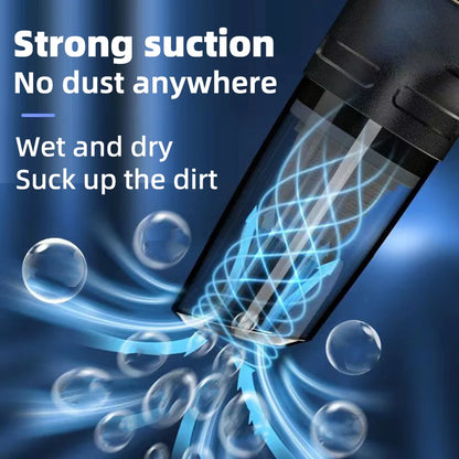 Car Multipurpose Handheld Vacuum Cleaner – Powerful Suction, Rechargeable Wireless Cleaner for Car & Home Dual Use