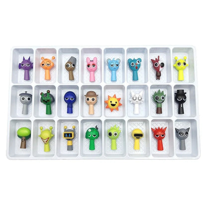 2025 Sprunki Action Figures Set — Sprunkies Game Collectible Toys Birthday Gift for Fans