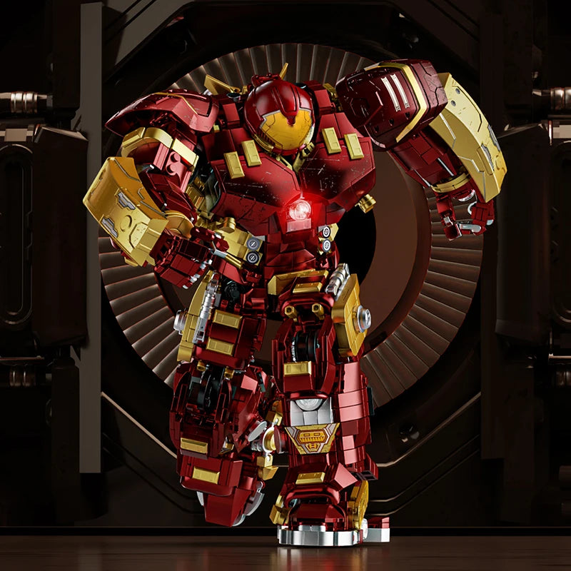 2700+PCS Iron Heroes Building Blocks Set – Action Figure Mech Buster DIY Brick Collectible Model Kit for Kids, Boys & Adult Toy Gift Set