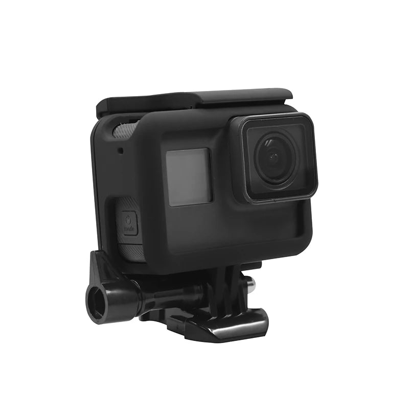 Protective Frame Shell Case — Portable Plastic Housing for GoPro Hero 5, 6, 7 Action Camera Accessories