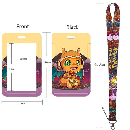 Neck Strap Lanyard for Keys and ID Cards – Badge Holder, Keychain, Key Rings, Fashion Accessory Gift