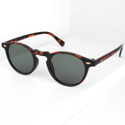 Small Round Sunglasses — Retro Classic UV400 Shades for Men & Women, Perfect for Travel, Shopping & Hiking