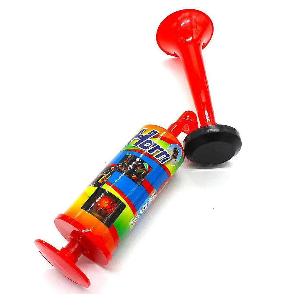 Handheld Air Horn – Loud Mini Pump Horn for Sports Events, Boating, and Birthday Parties