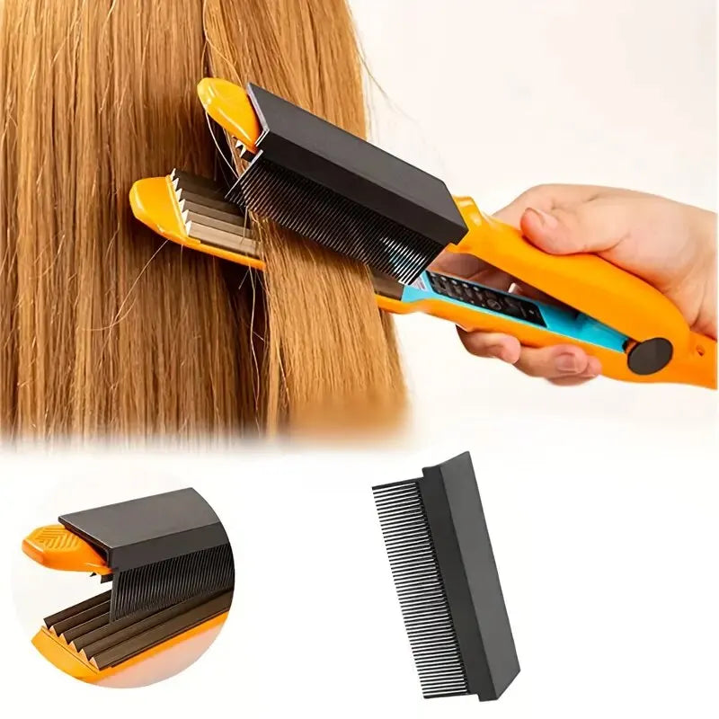 Carbon Fiber Hairdressing Comb: Electric Splint for Smooth Straightened Hair - Self-Adhesive Design for Easy Styling - Hairdressing Accessories