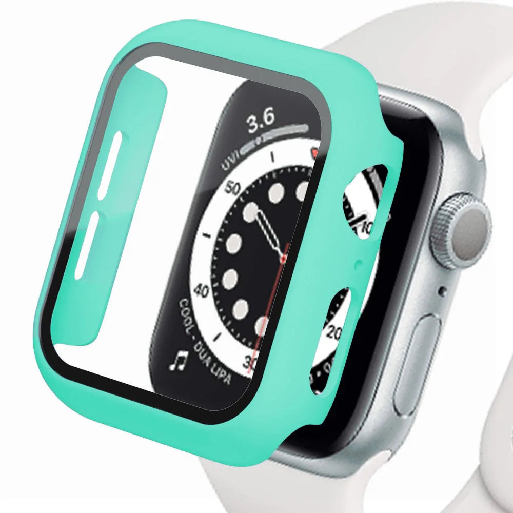 Apple Watch Protective Case - PC Bumper Screen Protector Cover for Series Ultra 2, 9, 8, 7, 6, SE 38mm-49mm