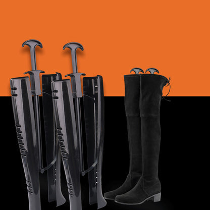 Boots Stand Holder with Handle – Anti-Crease Boot Shaper & Toe Support for Women’s Long Boots