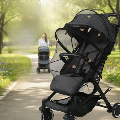 Baby Stroller Mosquito Net Cover - Breathable Mesh Insect Protection for Kids