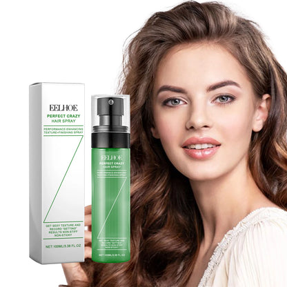 Eelhoe Hair Fluffy Styling Spray - Wash-Free Volumizing Mist for Refreshing, Degreasing & Long-Lasting Hair Style