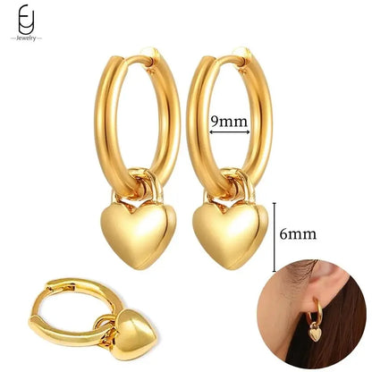 925 Sterling Silver Gold Tassel Earrings - Vintage Crystal Long Chain Hoop Jewelry for Women