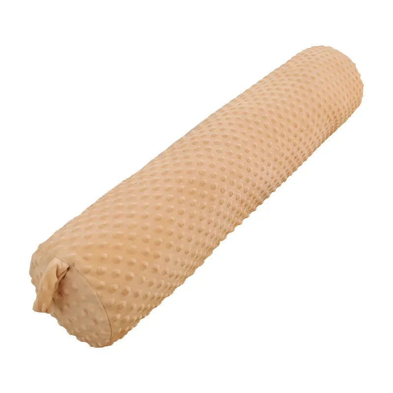 Cylindrical Throw Pillow – Soft Body Pillow for Side Sleeping & Pregnancy, Detachable & Washable Leg Gripper Pillow