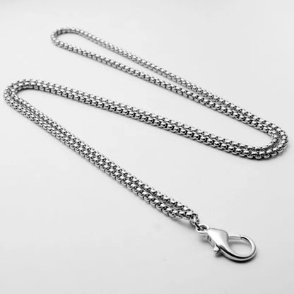 Demon Slayer Anime Necklace – Kimetsu no Yaiba Enamel Pendant Choker, Stainless Steel Cosplay Jewelry Gift