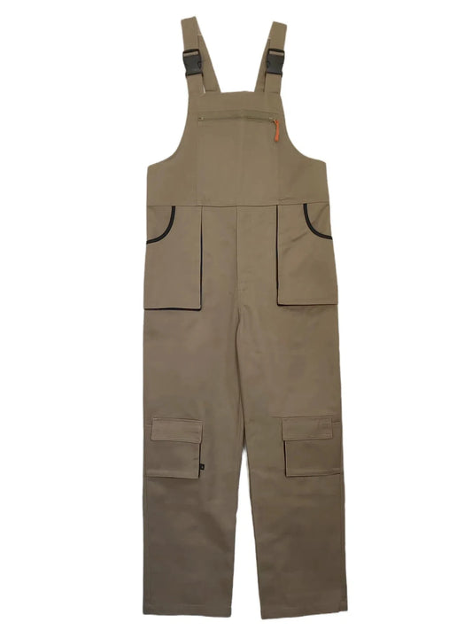 Adjustable Work Overalls with Suspenders – Multi-Pocket Bib Pants Jumpsuit, 8 Colors & 8 Sizes