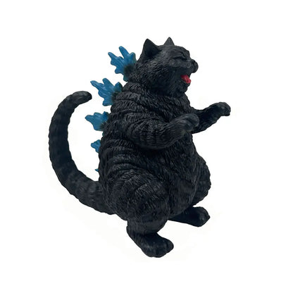 Handmade Monster Cat Figurine – Resin Sculpture for Home, Office Desk Decor & Collectible