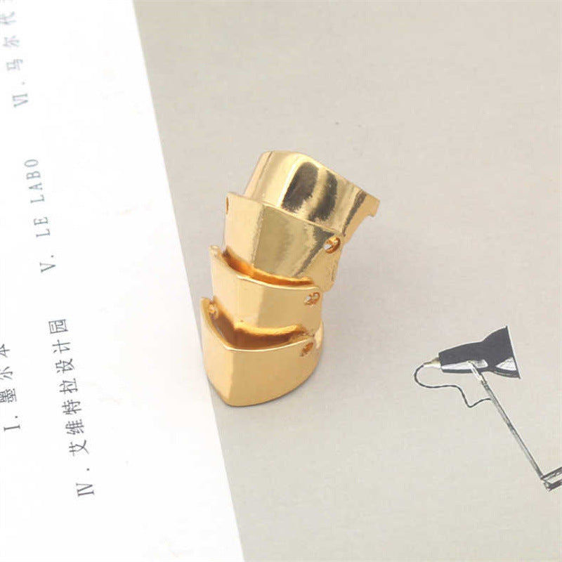 Anime Oosaki Nana Punk Gothic Armor Rings – Rock Scroll Knuckle Finger Jewelry for Men & Women Cosplay Gift