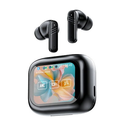 New Full Touch ANC Bluetooth 5.4 Earphones – HiFi Stereo Noise Cancelling Wireless In-Ear Earbuds with Mic & ENC