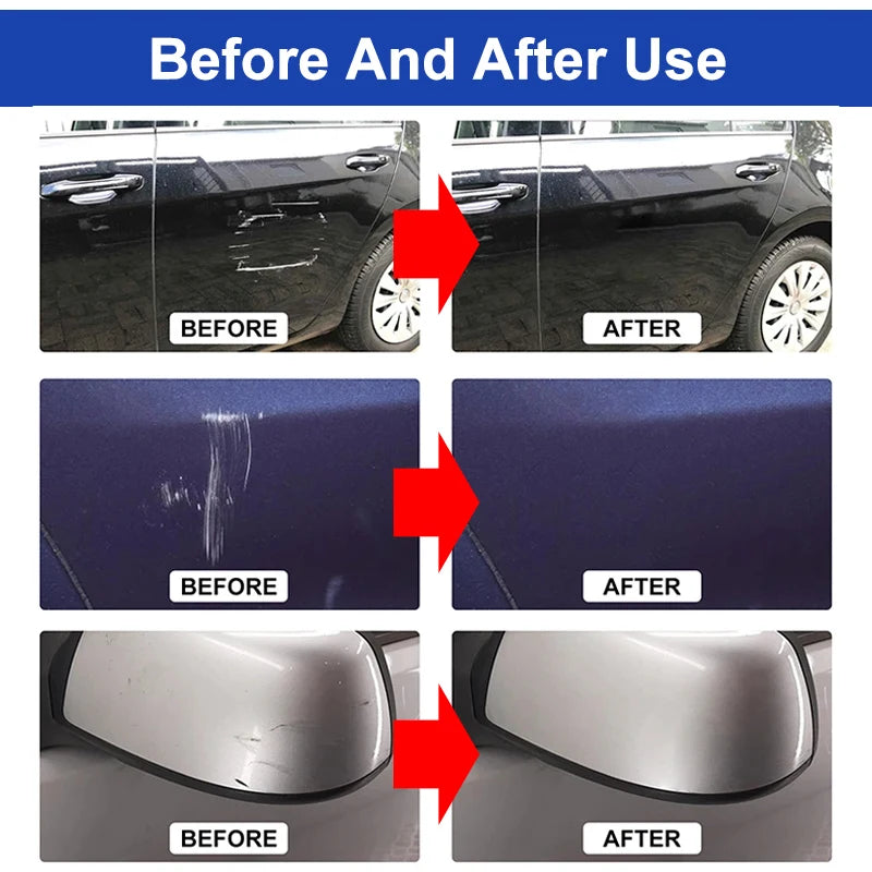 Car Scratch Remover - Auto Swirl Remover, Scratch Repair Polishing Tools, Body Grinding Compound, Anti-Scratch Wax Care