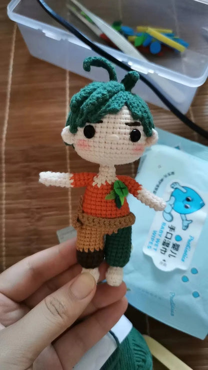 It Takes Two Cody & May Crochet Dolls – Handmade Game Figurines, Cosplay Collectible Gift