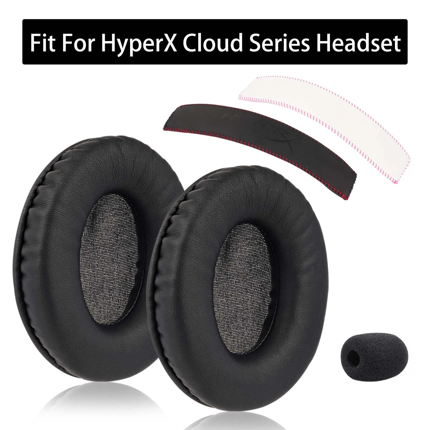 HyperX Gaming Headset Replacement Ear Pads – Memory Foam Cushion Earpads for Cloud Alpha/Core/Stinger/Flight Series Headphones Accessories