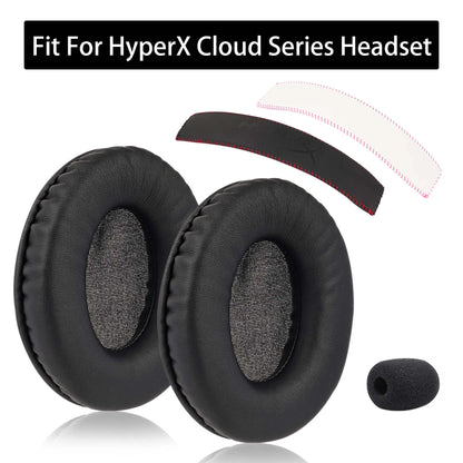 HyperX Gaming Headset Replacement Ear Pads – Memory Foam Cushion Earpads for Cloud Alpha/Core/Stinger/Flight Series Headphones Accessories