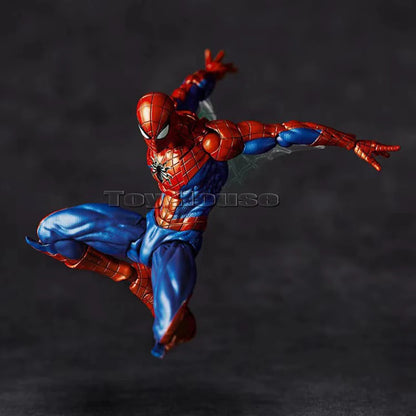 New CT Toys Spider-Man Figure — Amazing Yamaguchi Spider-Man 2.0, Anti-Venom Agent Anime Action Figure, Mafex SHF Collectible Toy Gift