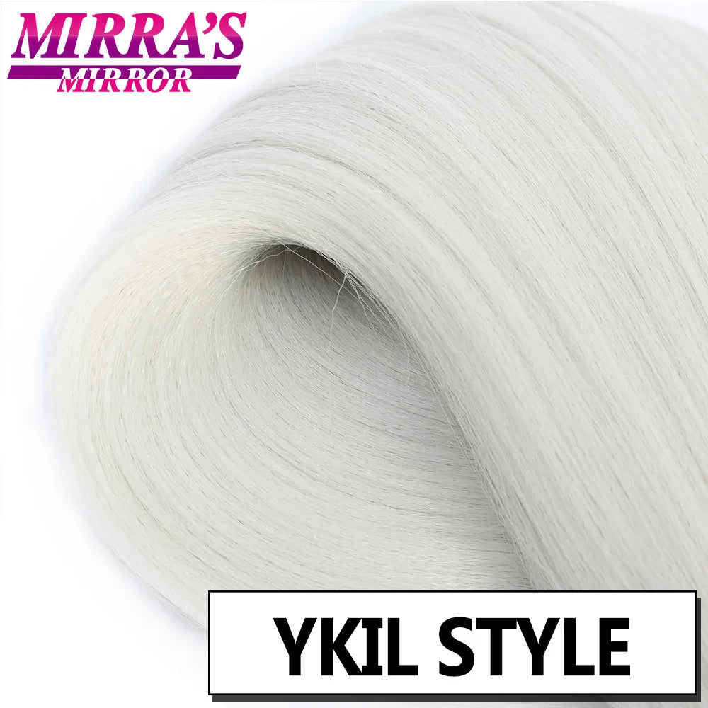 Purple Pre-Stretched Yaki Hair Extensions – Soft Synthetic Jumbo Braids for DIY Ponytail in Pink, Grey, Orange, Red & Blue