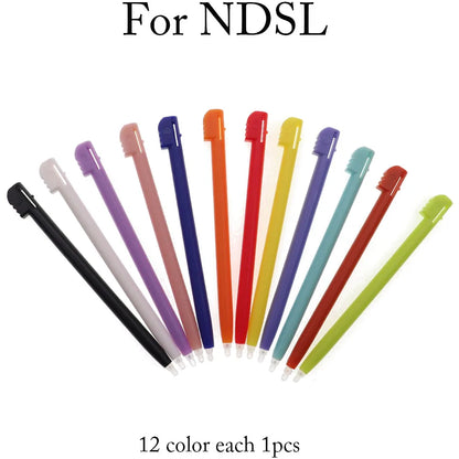 Touch Screen Stylus Pen - Plastic & Metal Replacement Pen for NDSL, NDSi, 2DS, 3DS XL & Wii U
