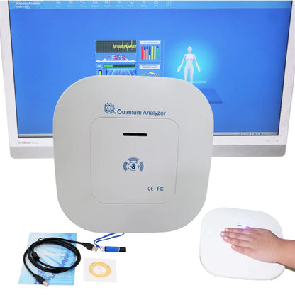 10G Quantum Resonance Magnetic Analyzer Set — Handheld Body Health Analyzer with Detailed Reports