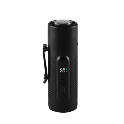Mini Portable USB Rechargeable Neck & Waist Clip Fan – Handheld Turbo Cooling Fan with Cold Compress for Outdoor Travel & Summer Use