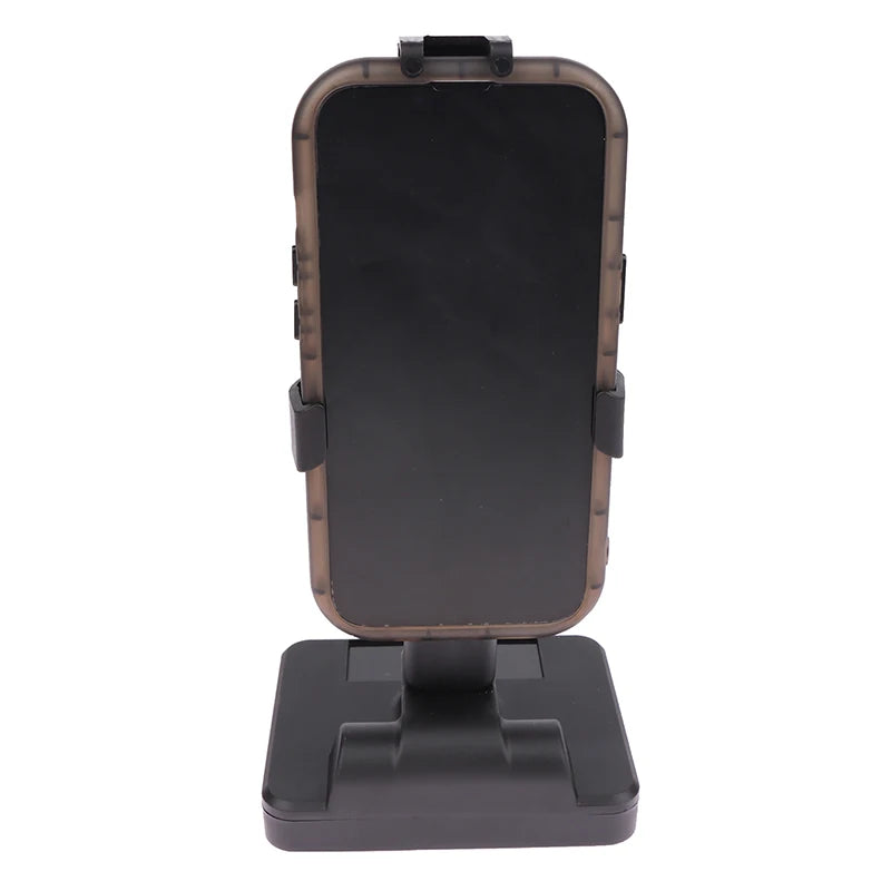 Desk Mute Automatic Swing Shaker – Mobile Phone Stand Holder with Phone Wiggler & Pedometer Stepper