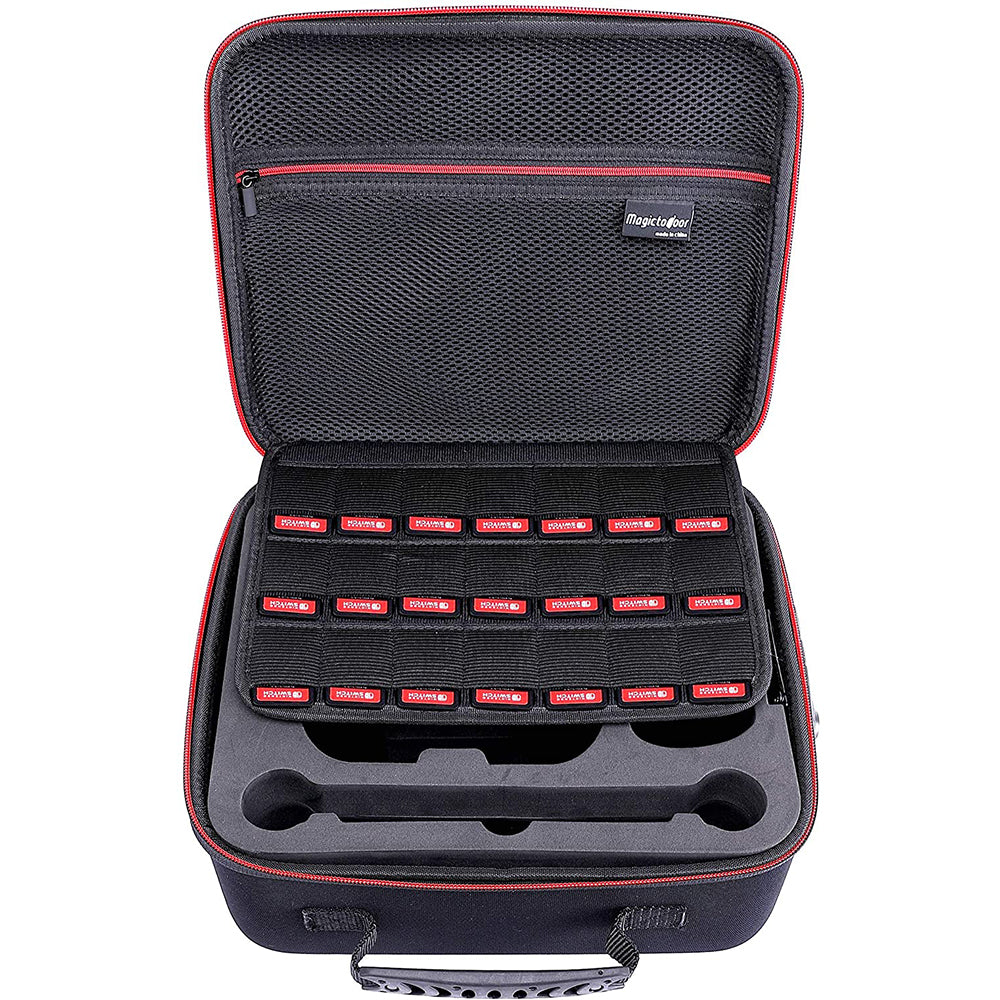 Nintendo Switch OLED Carrying Case - Large Capacity Storage Pouch with Card Slot | Protective Bag for Game Accessories