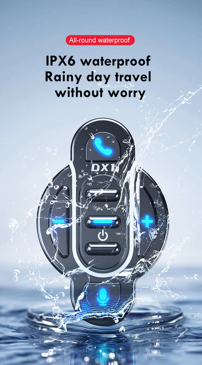 Universal Smart Bluetooth 5.4 Remote Control – Waterproof Wireless Media Controller for Helmet Earphone, Motorcycle & Bike Handlebar