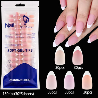576PCS Colorful Press-On Fake Nails Set – Black & Red Oval/Square Short Full Cover Nail Tips for Salon-Style Nail Art