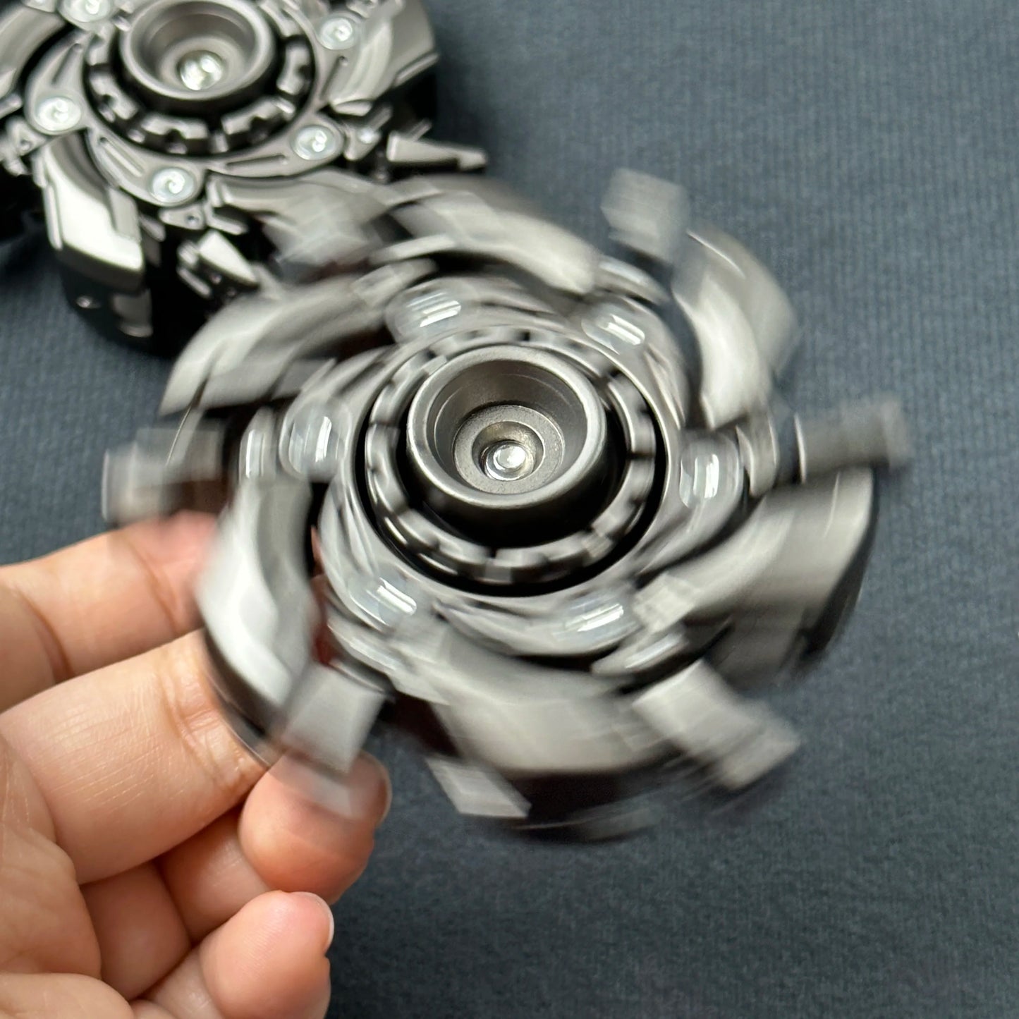 EDC Open Armor Magnetic Fidget Slider – Spinning Top Stress Relief Toy for Adults