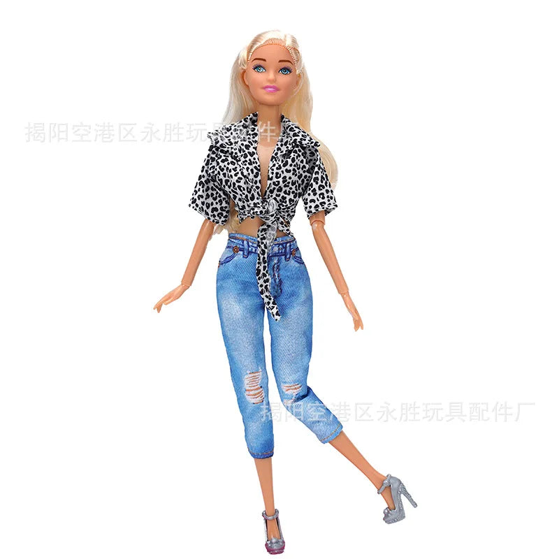 New Doll Clothes for 30cm Barbie – BJD Doll Outfit Accessories for Girls DIY Toy