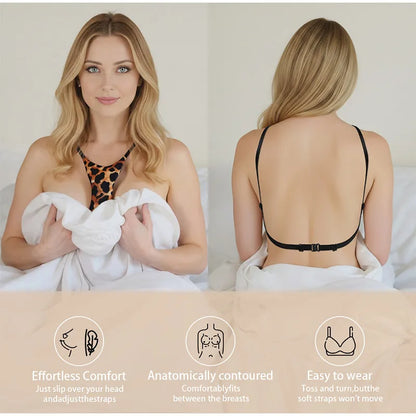 Women’s Chest Support Pillow - Adjustable Shoulder Strap Sleeping & Comfort Support Pillow