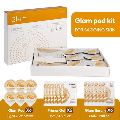 CO2 Bubble Facial Pod Kit – Capsule Gel Serum Pods for Aqua Facial Bubble Pens, Skin Cleansing, and Spa Beauty Care