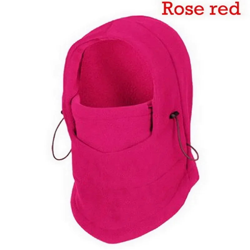 Unisex Winter Thermal Balaclava Hat – Waterproof Fleece Hood & Neck Warmer for Hiking & Outdoor Use