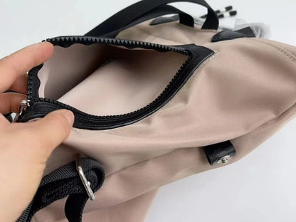 Large Capacity Travel Backpack – Nylon Shoulder Bag for Men & Women, Eco-Friendly Laptop Bag