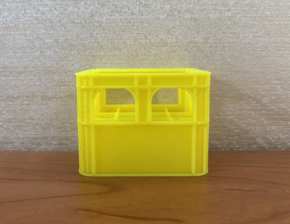 3D Printed DIY Battery Storage Box – Stackable Beer Crate for AA, AAA, and 9V Batteries Organizer