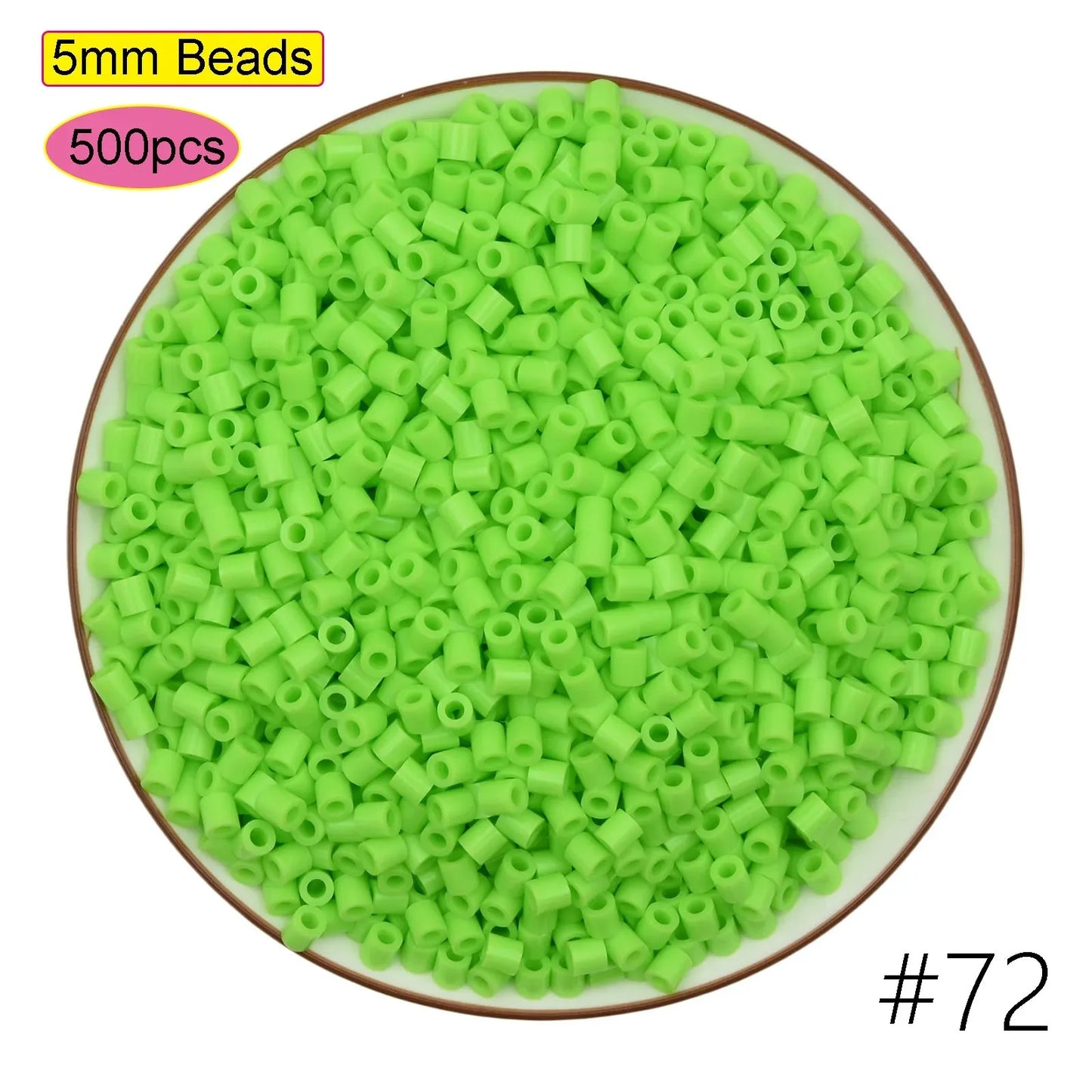 5mm Fuse Beads for Kids – Animal & Creative DIY Perler Hama Beads, Educational Pixel Puzzle, Iron Pegboard Mosaic Pattern Toy