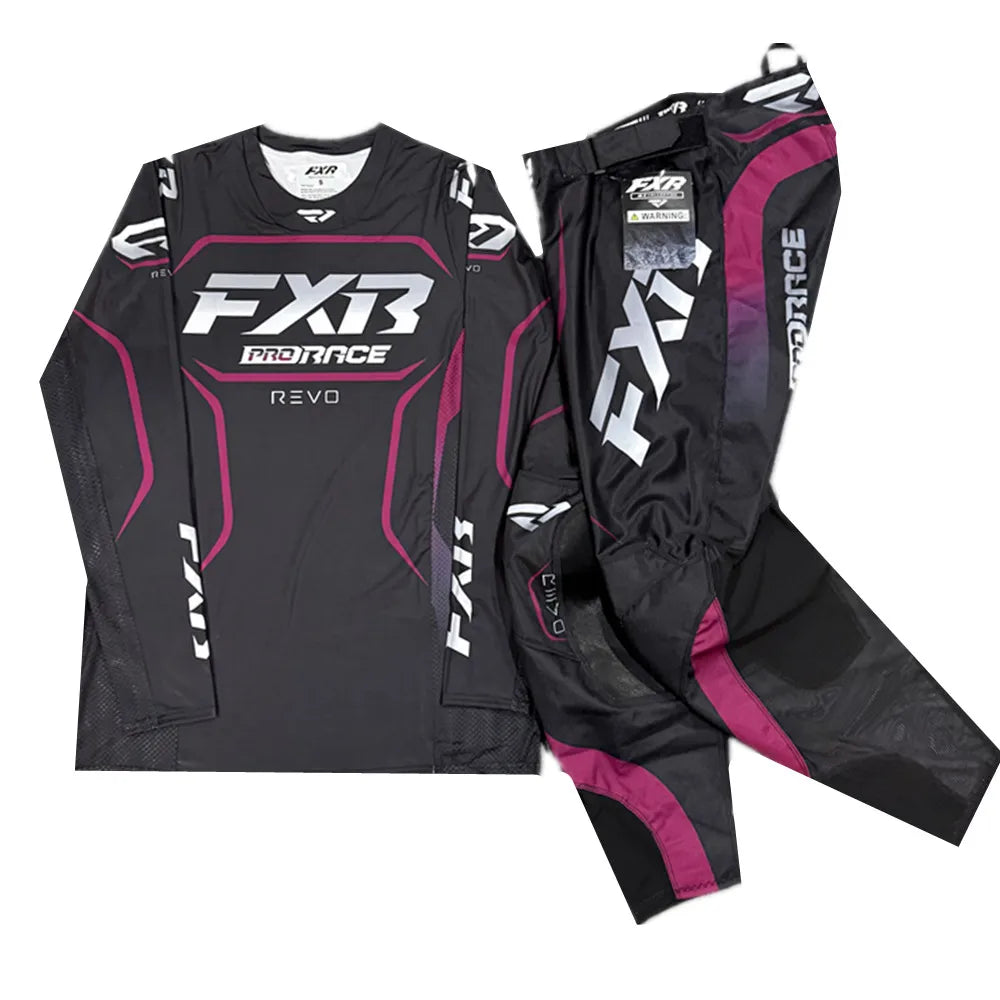 FXR 2025 PODIUM/CLUTCH PRO Gear Set – Dirt Bike Motocross Jersey & Pants Combo for Off-Road Riding