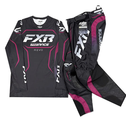 FXR 2025 PODIUM/CLUTCH PRO Gear Set – Dirt Bike Motocross Jersey & Pants Combo for Off-Road Riding