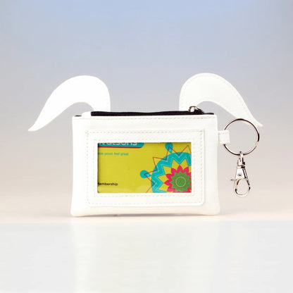 High Quality 3D Coin Wallet – Personalized Women's Card Holder & Keychain