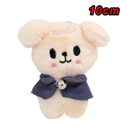 310style Skzoo Plush Pencil Case – Kawaii Kpop Stray Wolf Stuffed Animal Toy, Cartoon Plush Doll for Kids Gift