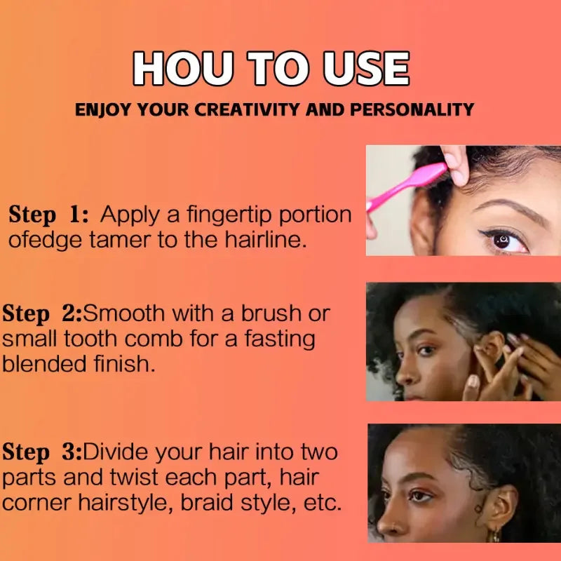 Extreme Hold Braid Gel - Styling Hair Wax for Cornrows, Locs, Twists & Braids