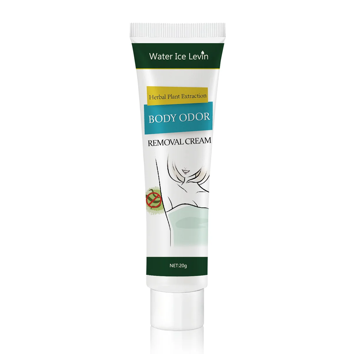 Herbal Essence Deodorant Cream – Moisturizing, Long-Lasting Freshness for Underarms & Body, Portable Unisex Formula