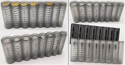 Creative Portable Coin Storage Wallet – Multi-Pocket Euro Coin Holder & Cash Fanny Pack with 8 Slots